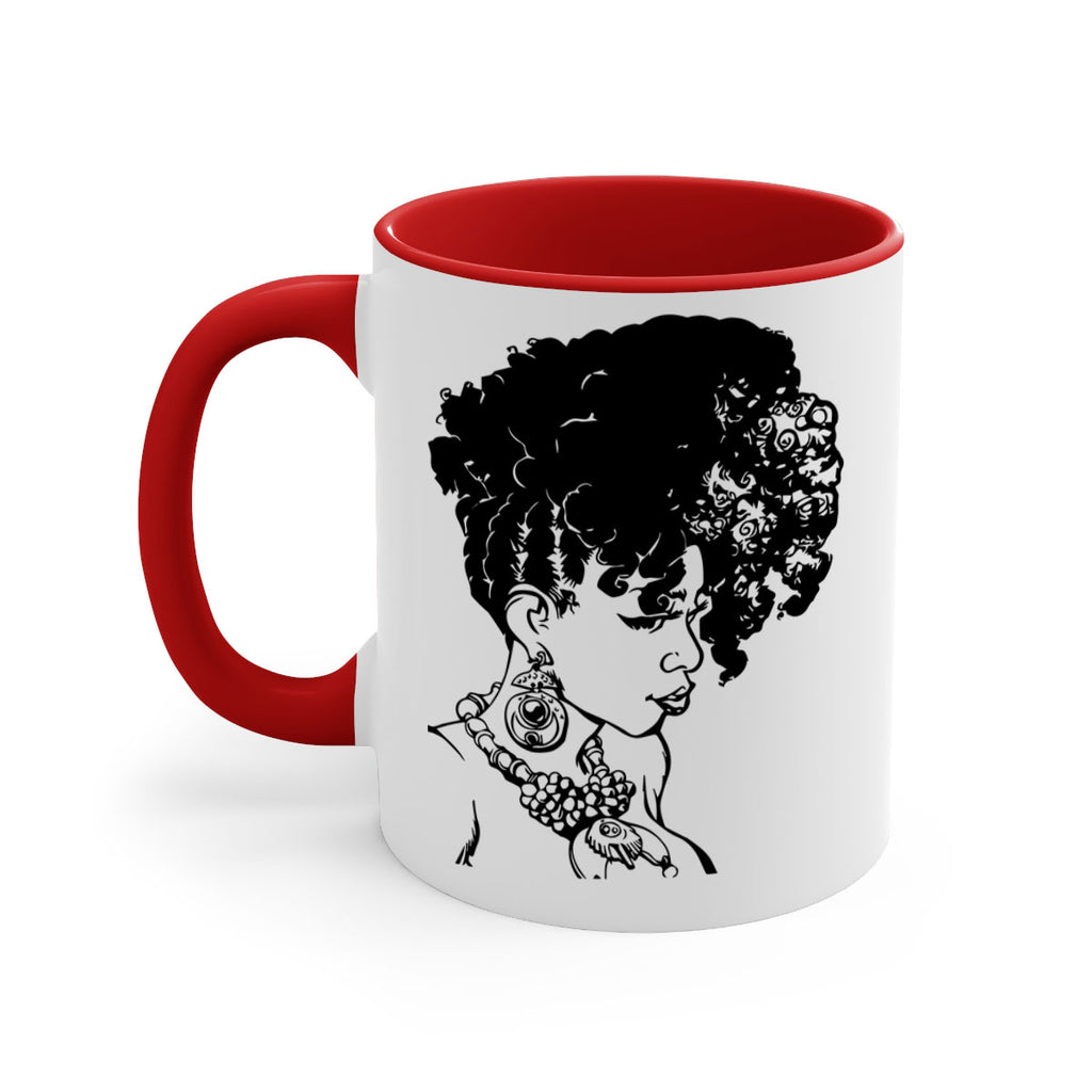 black women - queen 40#- Black women - Girls-Mug / Coffee Cup