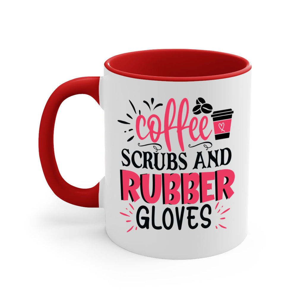 coffee scrubs and rubber gloves Style Style 212#- nurse-Mug / Coffee Cup