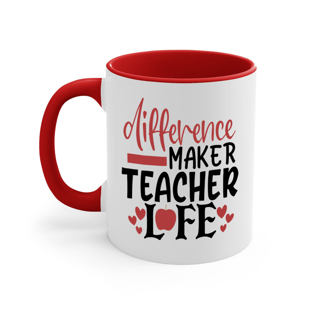 difference maker teacher life Style 118#- teacher-Mug / Coffee Cup