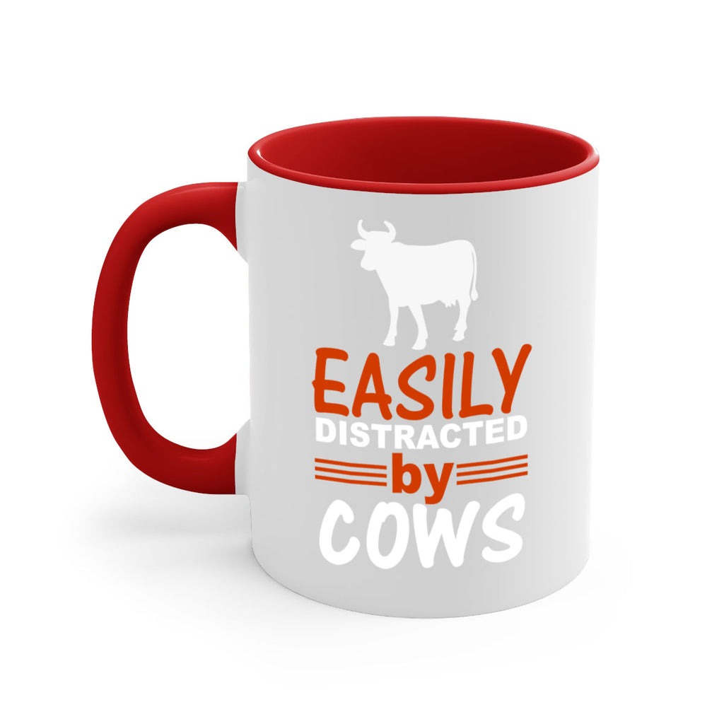 easily distracted by cows Style 4#- Cow-Mug / Coffee Cup