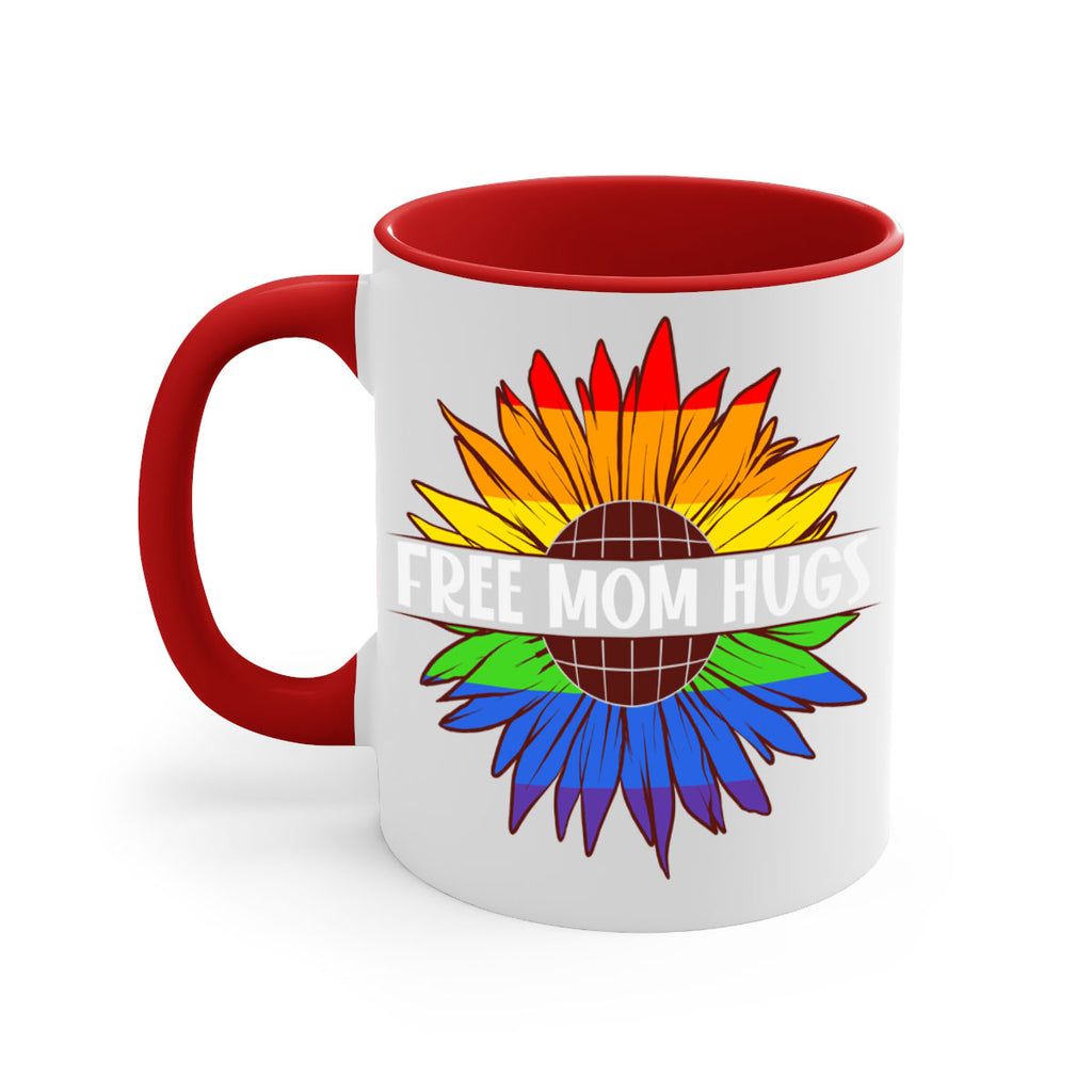 free mom hugs lgbt daisy 139#- lgbt-Mug / Coffee Cup