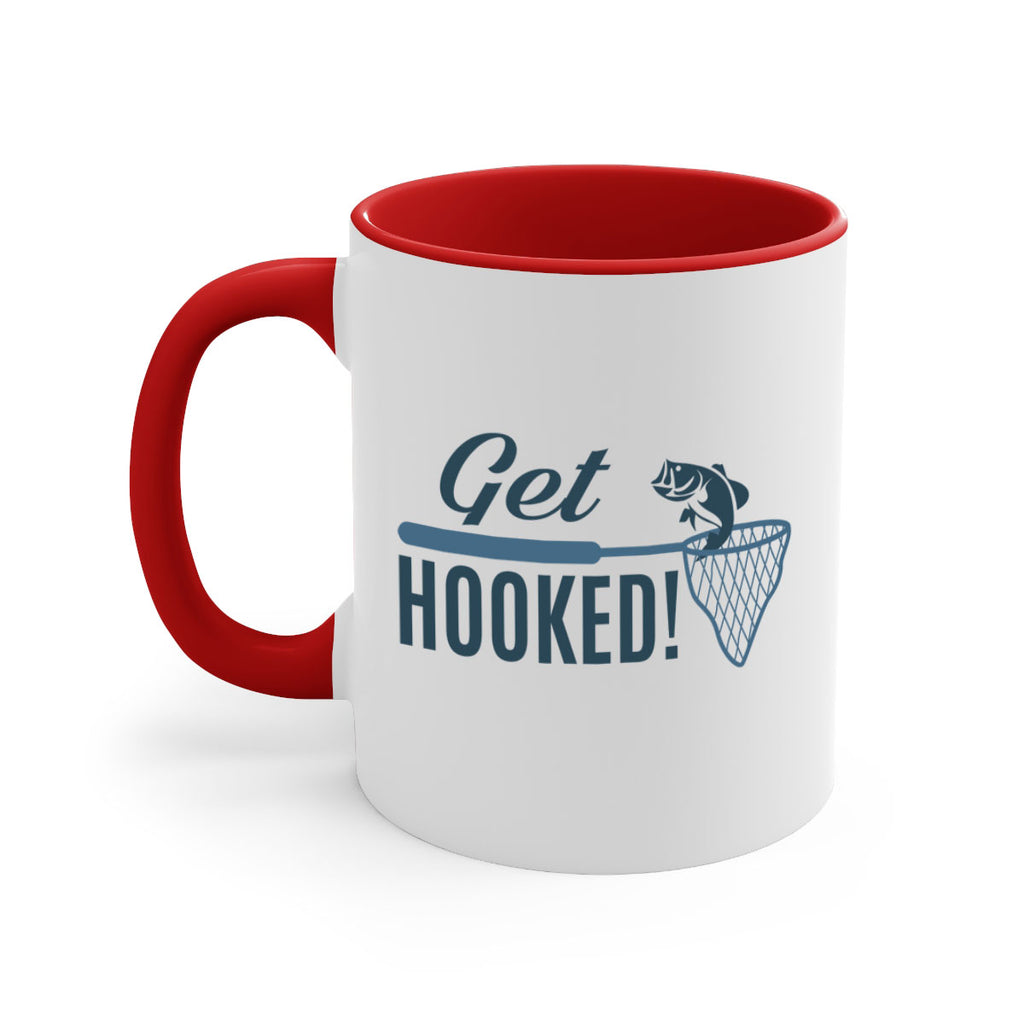 get hooked 133#- fishing-Mug / Coffee Cup