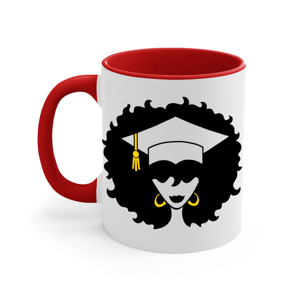 grad black woman 33#- Black women - Girls-Mug / Coffee Cup