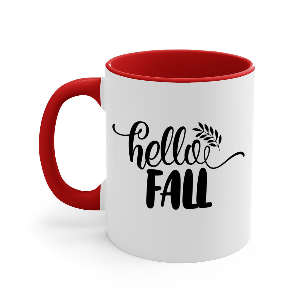 hello fall 54#- thanksgiving-Mug / Coffee Cup