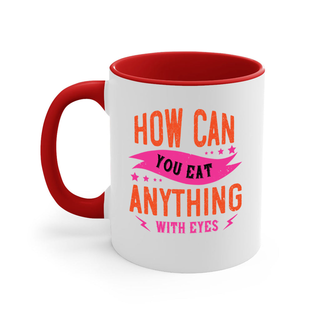 how can you eat anything with eyes 55#- vegan-Mug / Coffee Cup