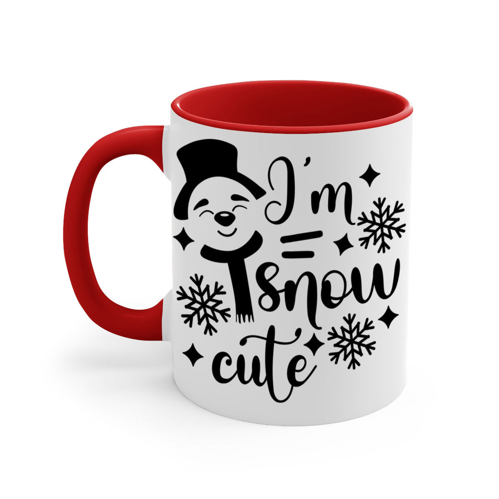 i'm snow cute style 357#- christmas-Mug / Coffee Cup