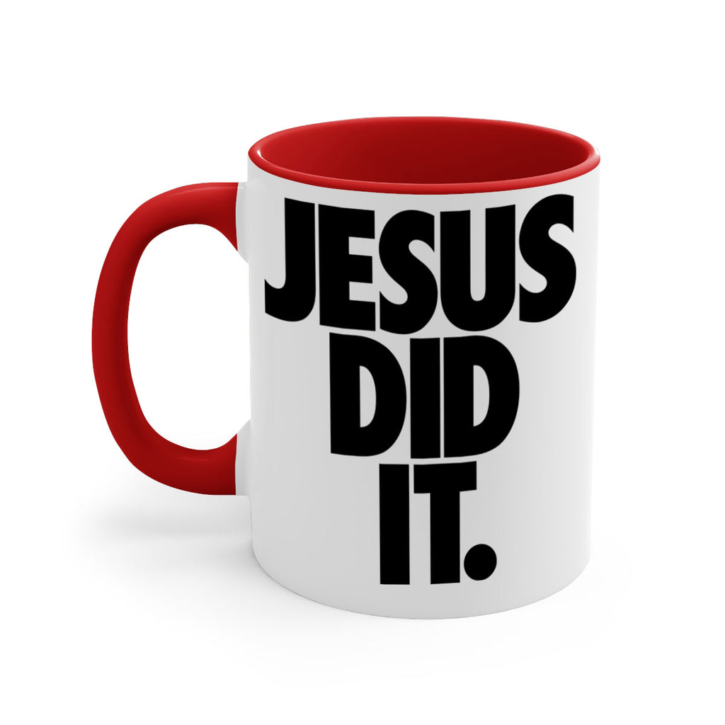 jesus did it 102#- black words - phrases-Mug / Coffee Cup