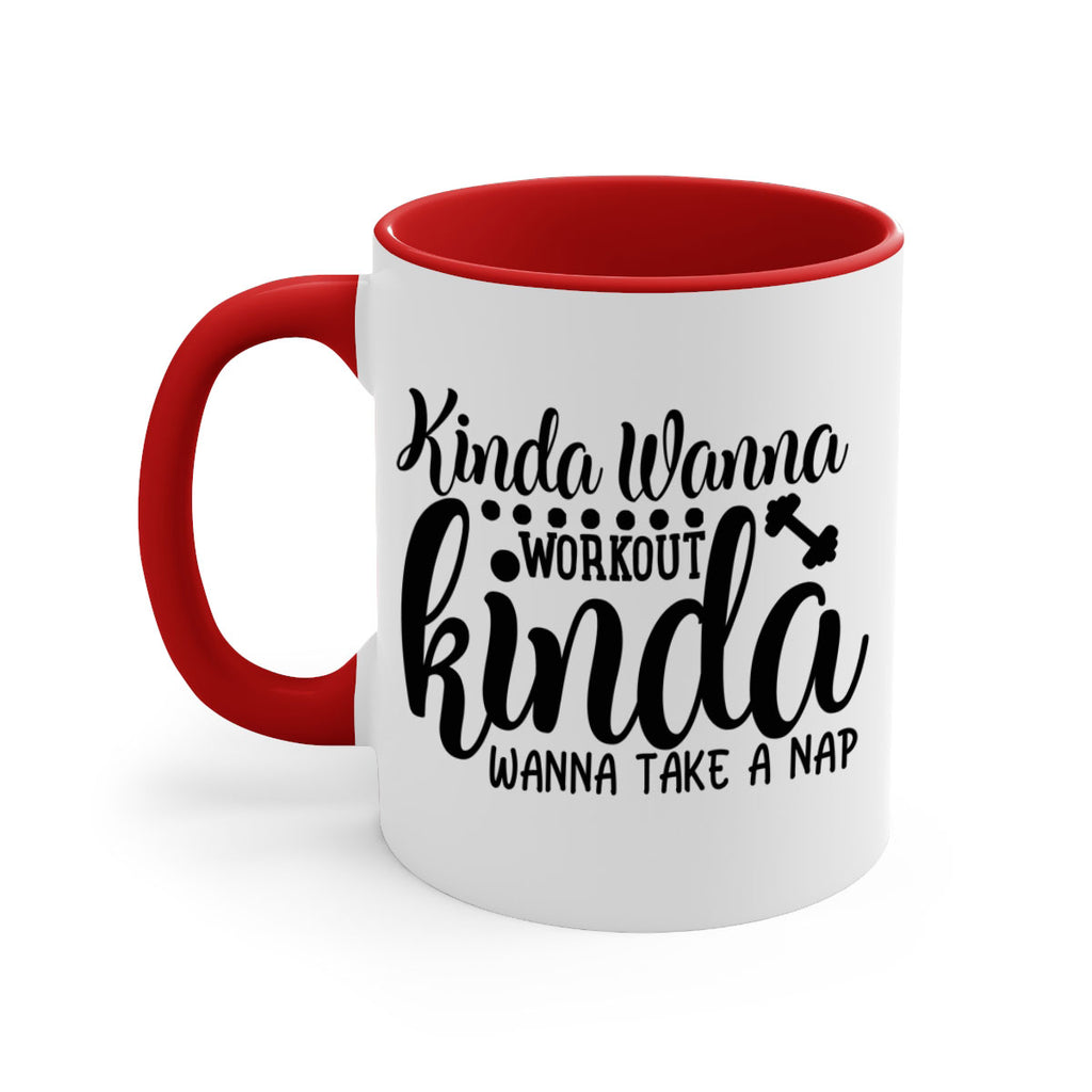 kinda wanna workout kinda wanna take a nap 33#- gym-Mug / Coffee Cup