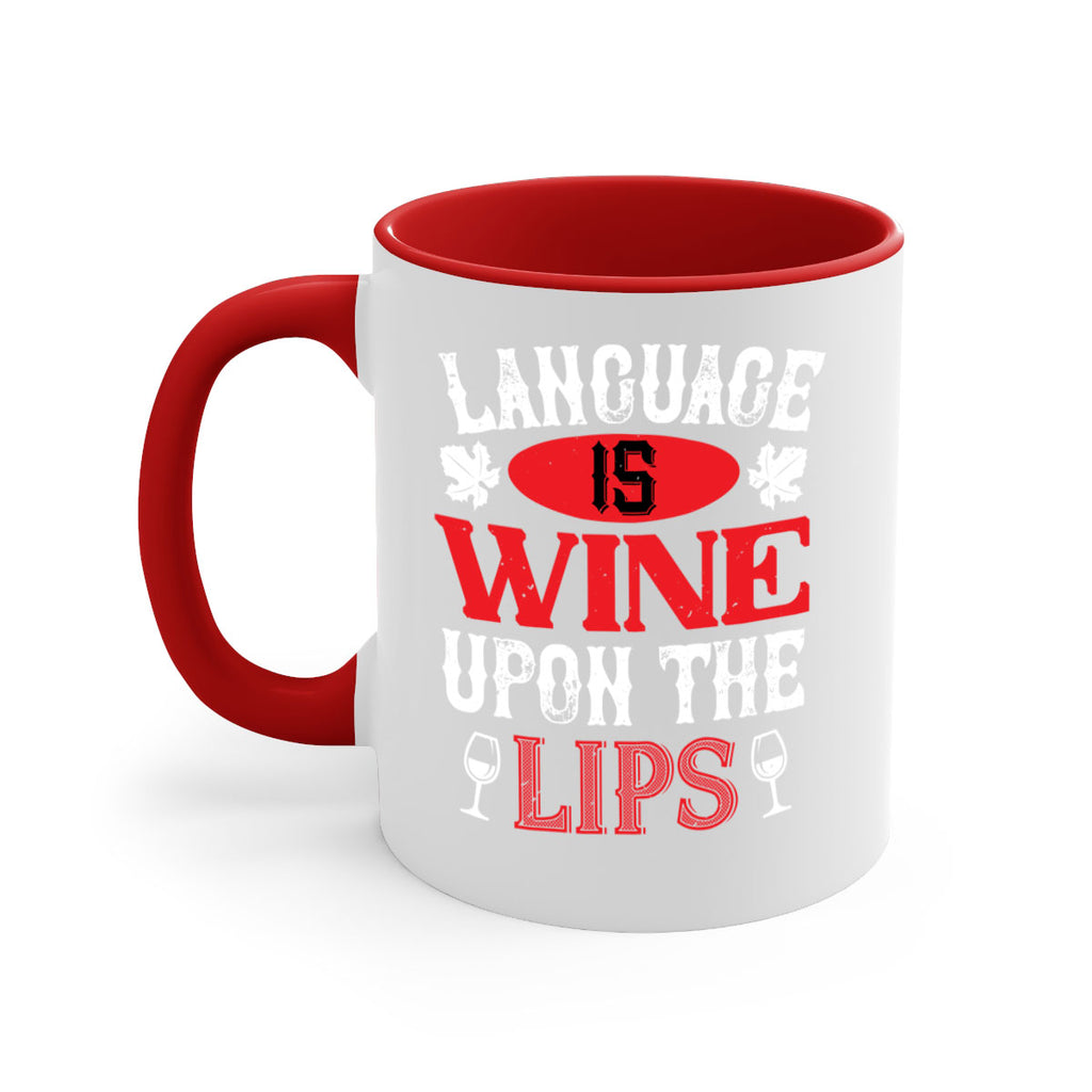 language is wine upon the 72#- wine-Mug / Coffee Cup