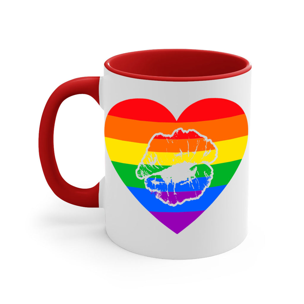 lgbt rainbow cool lip lgbt 96#- lgbt-Mug / Coffee Cup