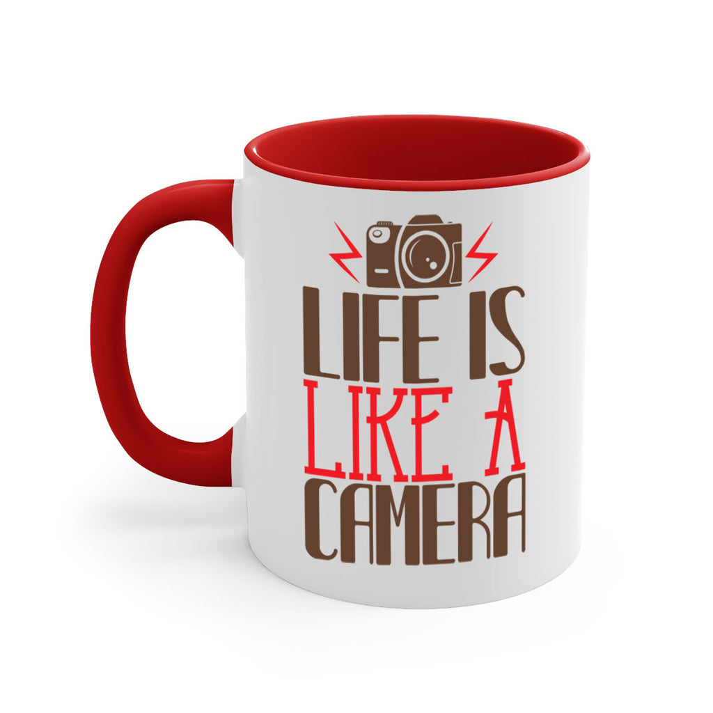 life is like a camera 25#- photography-Mug / Coffee Cup