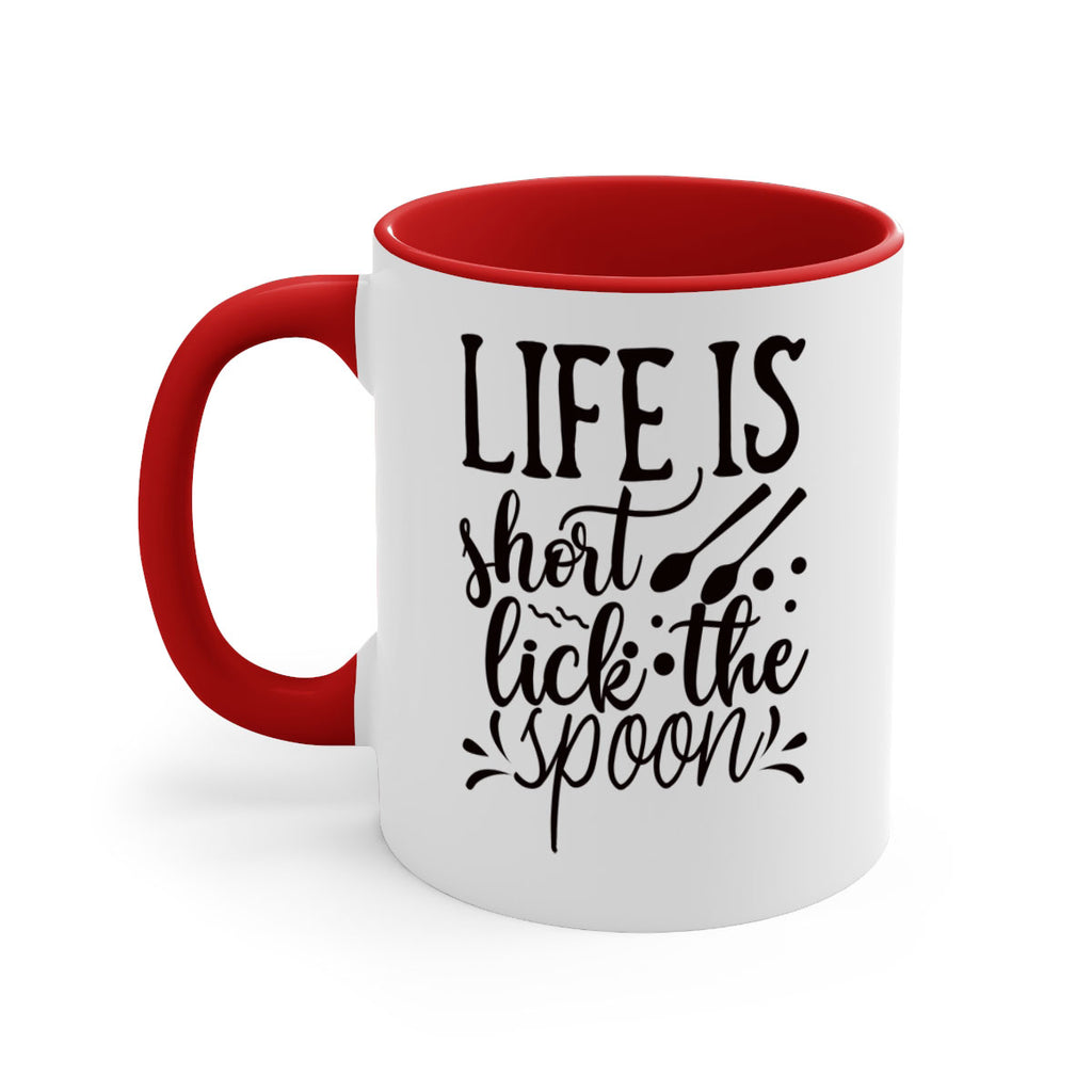 life is short lick the spoon 23#- kitchen-Mug / Coffee Cup
