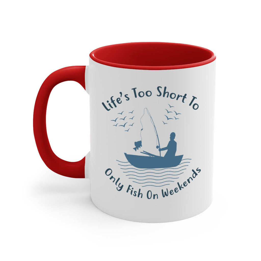 lifes too short 63#- fishing-Mug / Coffee Cup
