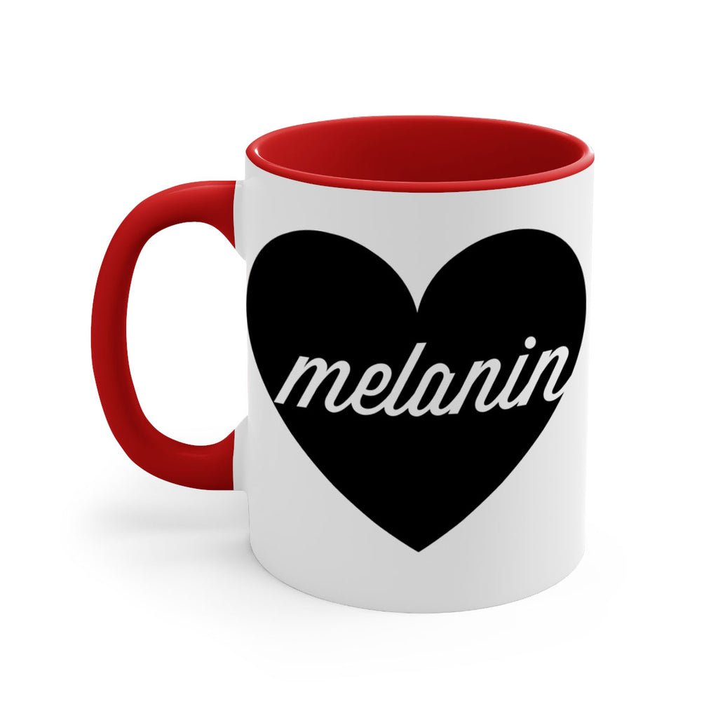 melanin loveheart 76#- black words - phrases-Mug / Coffee Cup