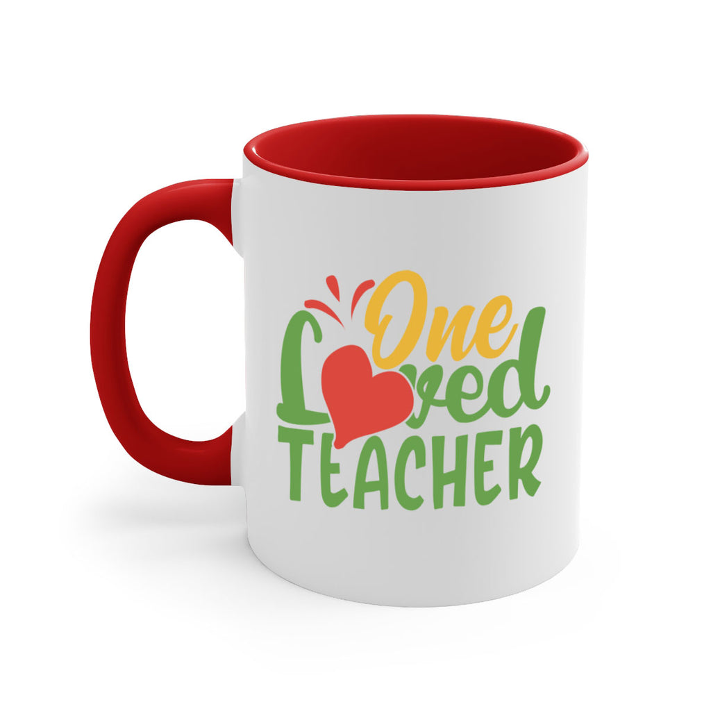 one loved teacher Style 166#- teacher-Mug / Coffee Cup