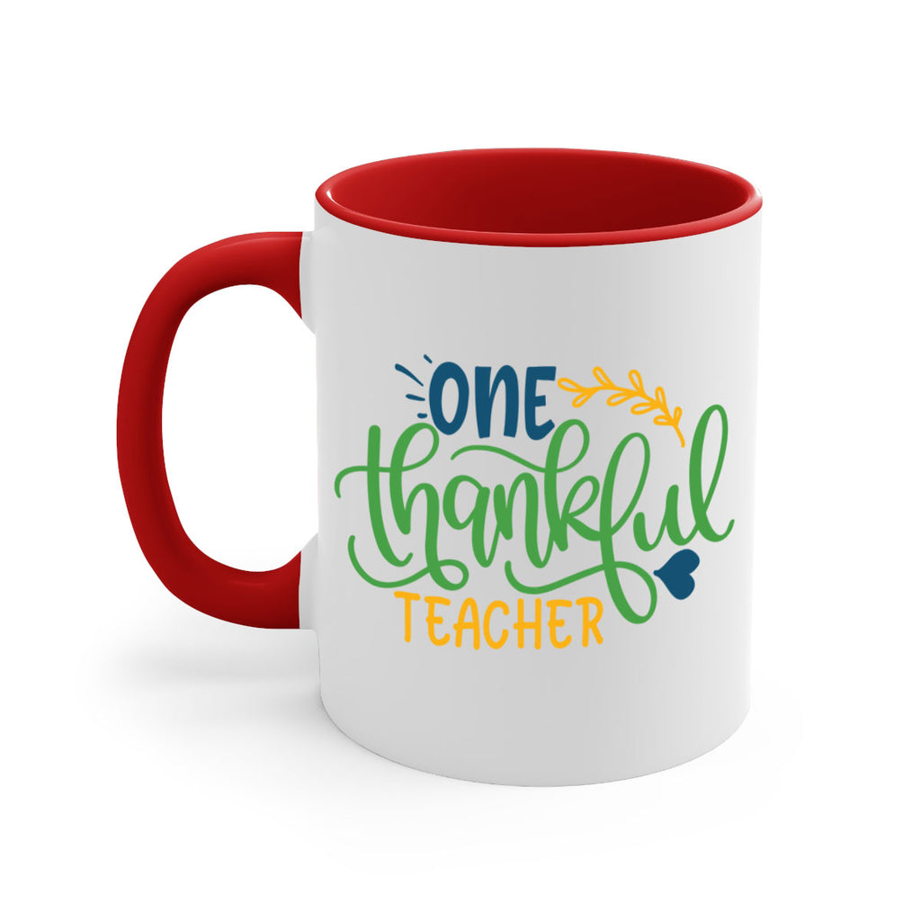 one thankful teacher Style 156#- teacher-Mug / Coffee Cup
