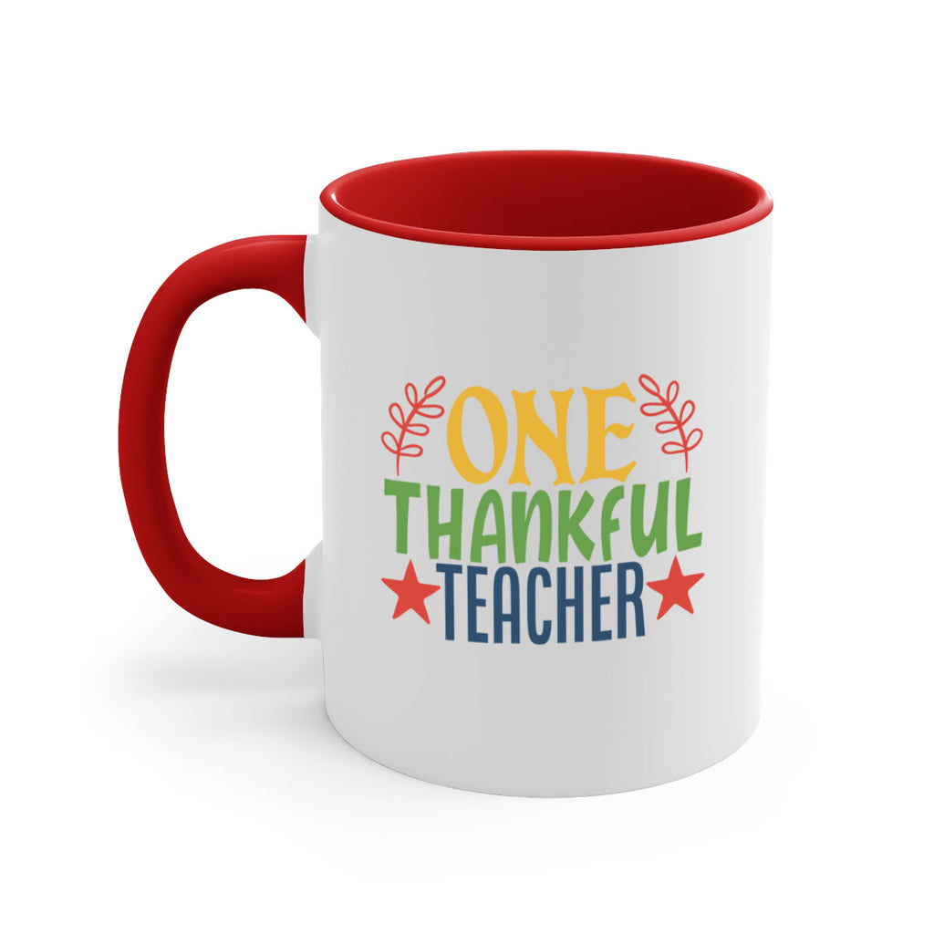 one thankful teacher Style 157#- teacher-Mug / Coffee Cup