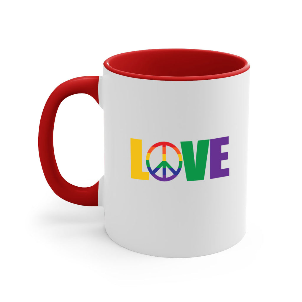 pride love peace 60#- lgbt-Mug / Coffee Cup