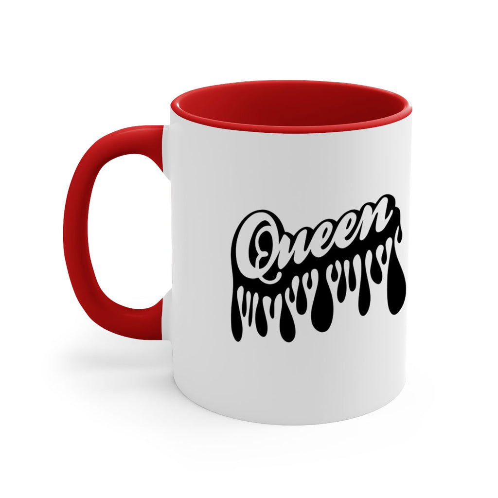 queen- black words - phrases-Mug / Coffee Cup
