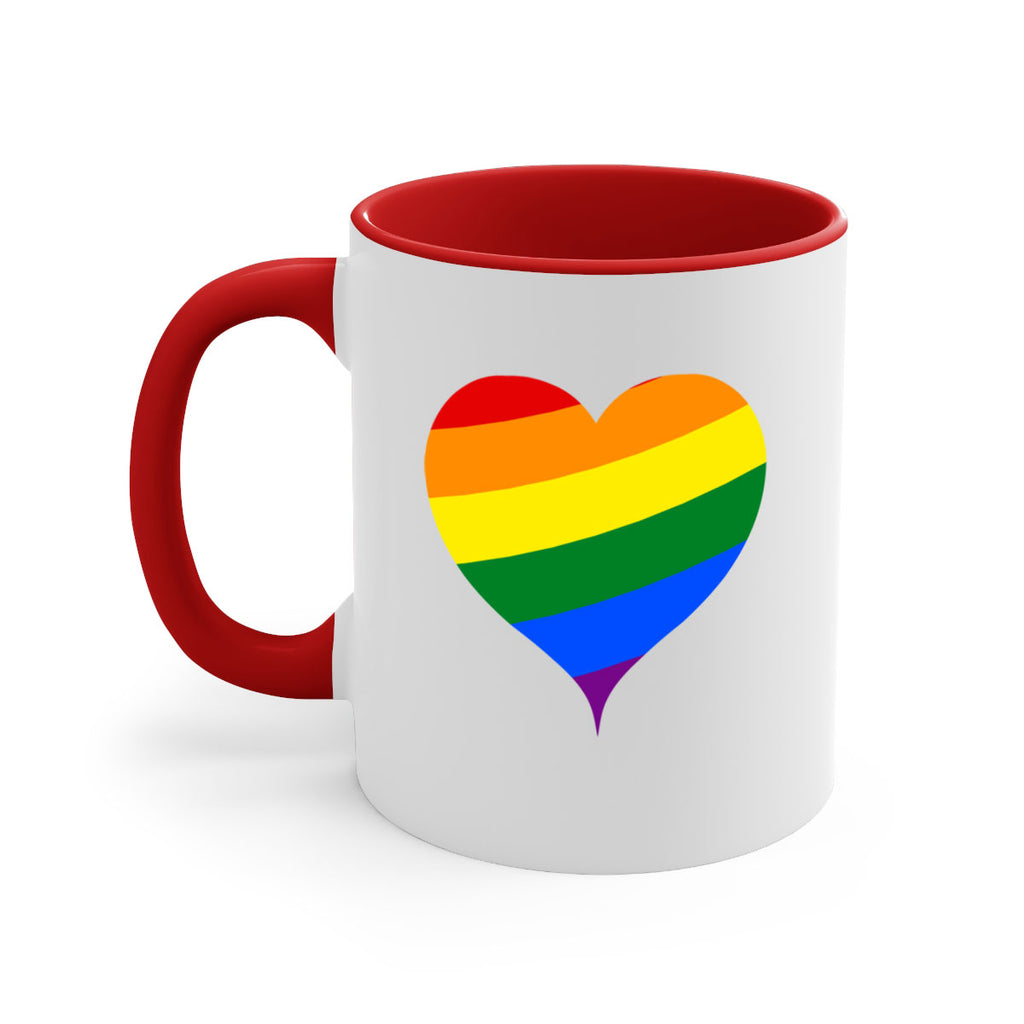 rainbow hear 8#- lgbt-Mug / Coffee Cup