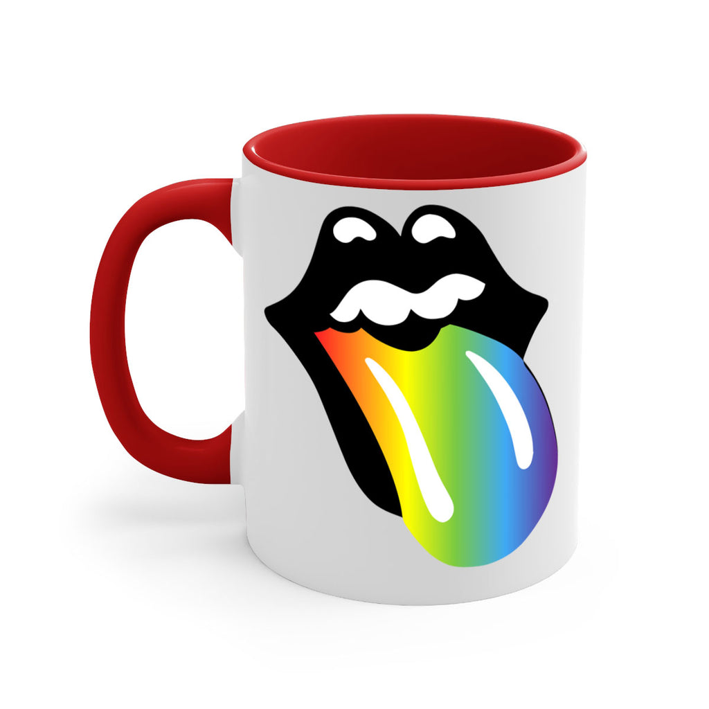 rainbow mouth and tongue 5#- lgbt-Mug / Coffee Cup