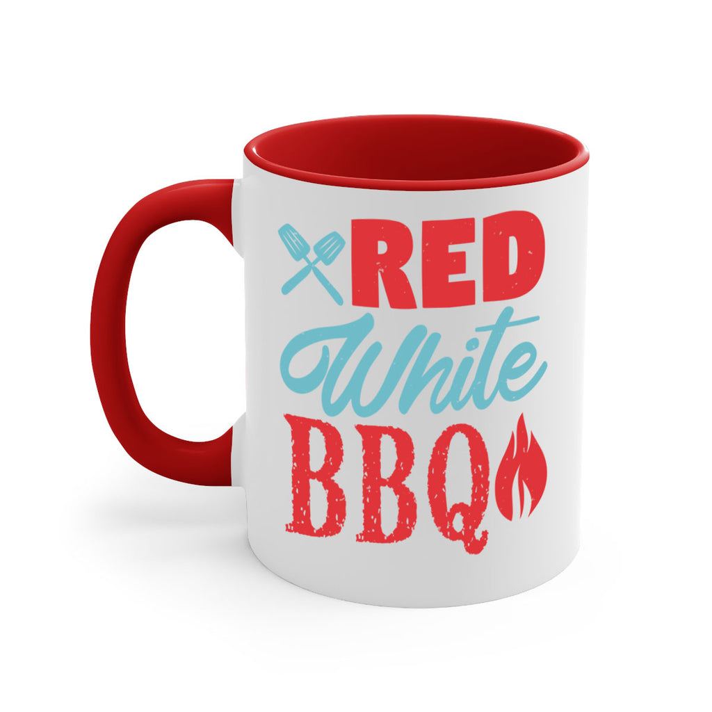 red white bbq 15#- bbq-Mug / Coffee Cup