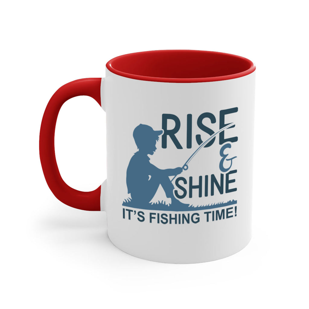 rise shine 41#- fishing-Mug / Coffee Cup
