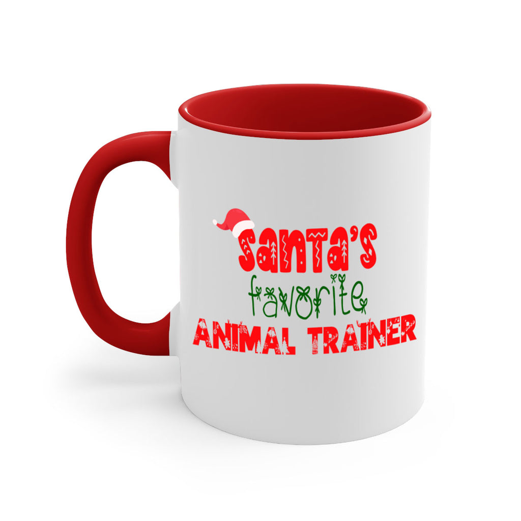 santas favorite animal trainer style 642#- christmas-Mug / Coffee Cup