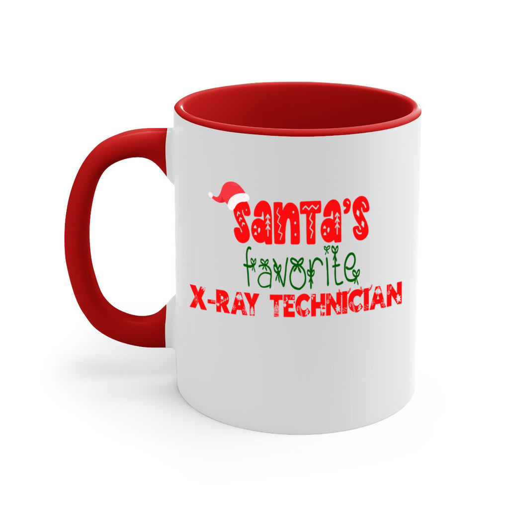 santas favorite x ray technician style 1160#- christmas-Mug / Coffee Cup