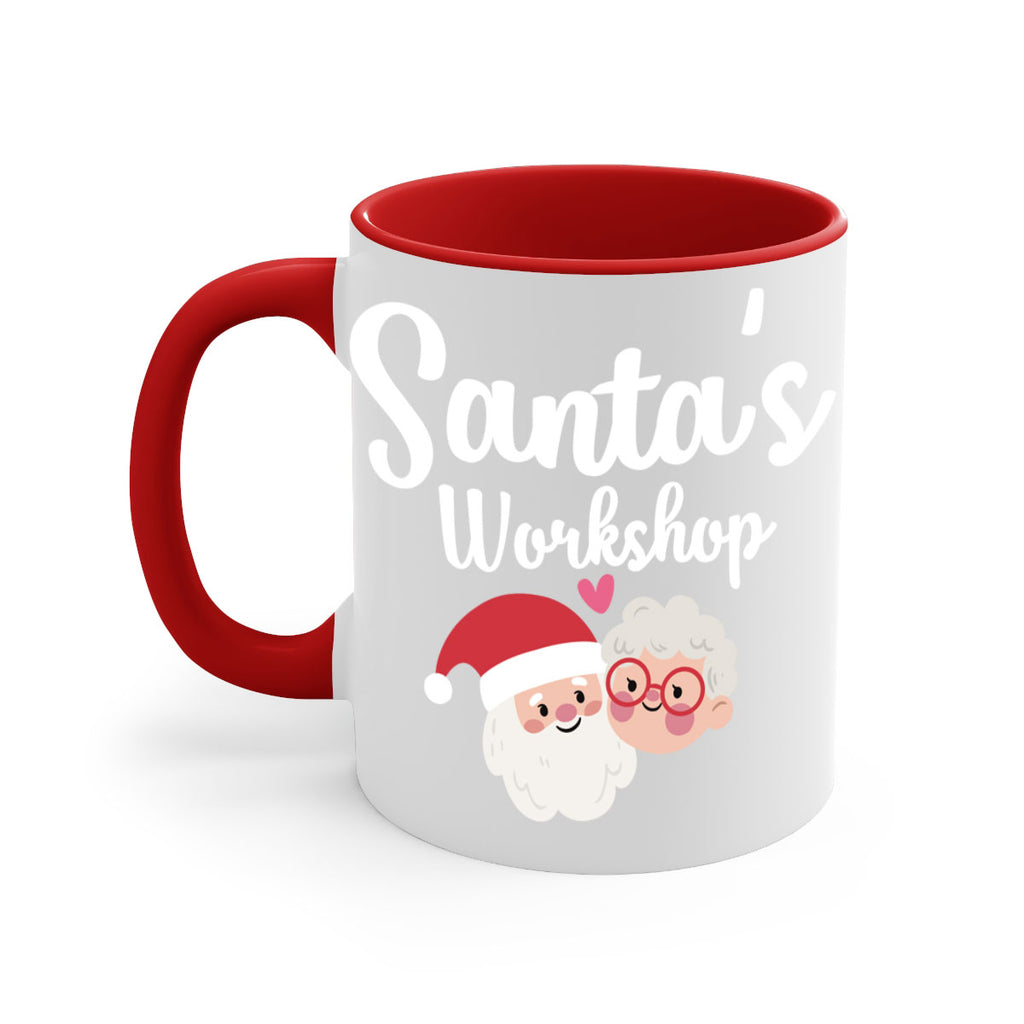santas workshop style 1166#- christmas-Mug / Coffee Cup