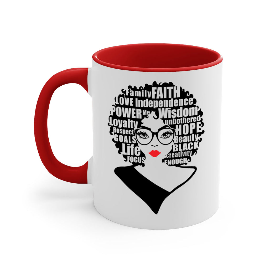 she is unique 16#- Black women - Girls-Mug / Coffee Cup