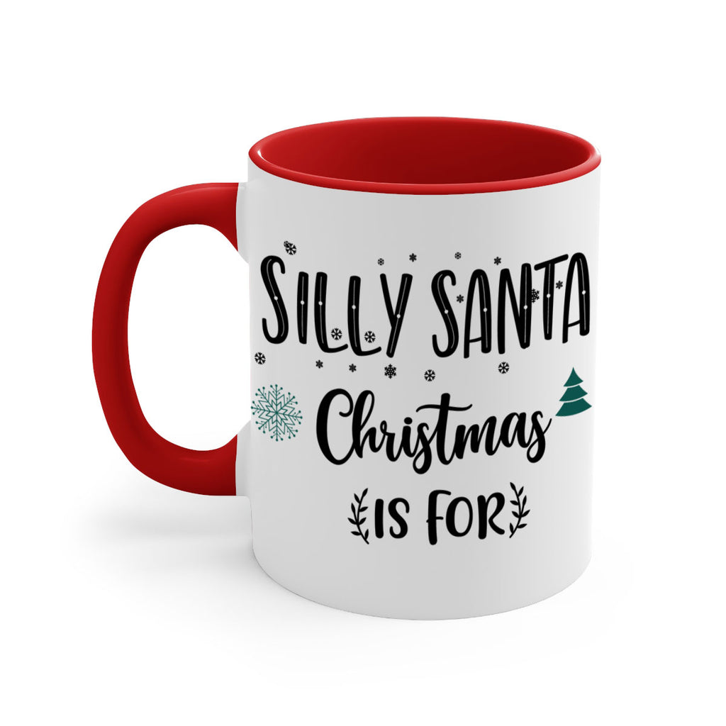 silly santa christmas is for jesus style 1175#- christmas-Mug / Coffee Cup
