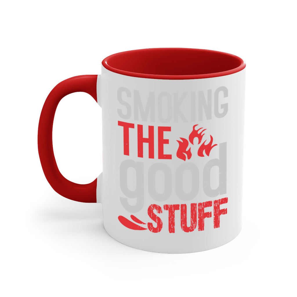 smoking the good stuff 10#- bbq-Mug / Coffee Cup