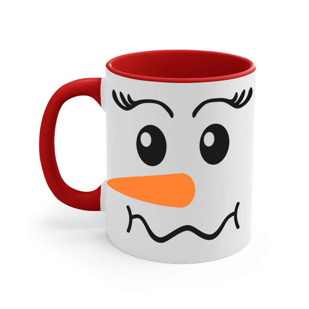 snowman face 4#- christmas-Mug / Coffee Cup