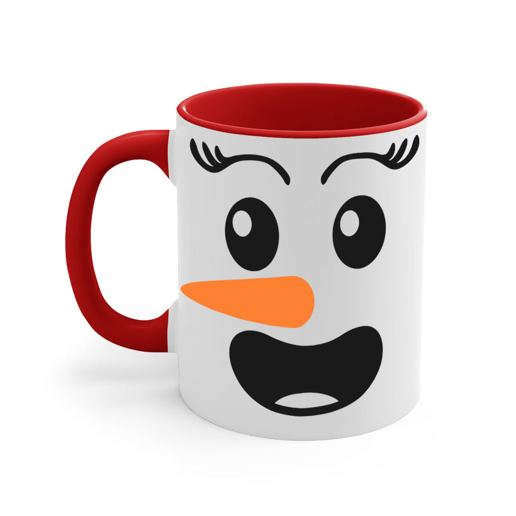 snowman face style 1180#- christmas-Mug / Coffee Cup