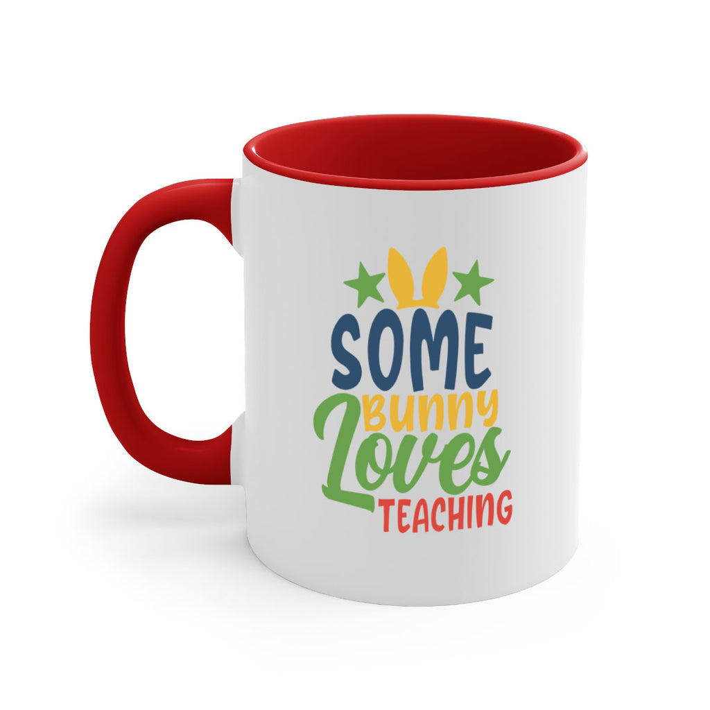 some bunny loves teaching Style 150#- teacher-Mug / Coffee Cup