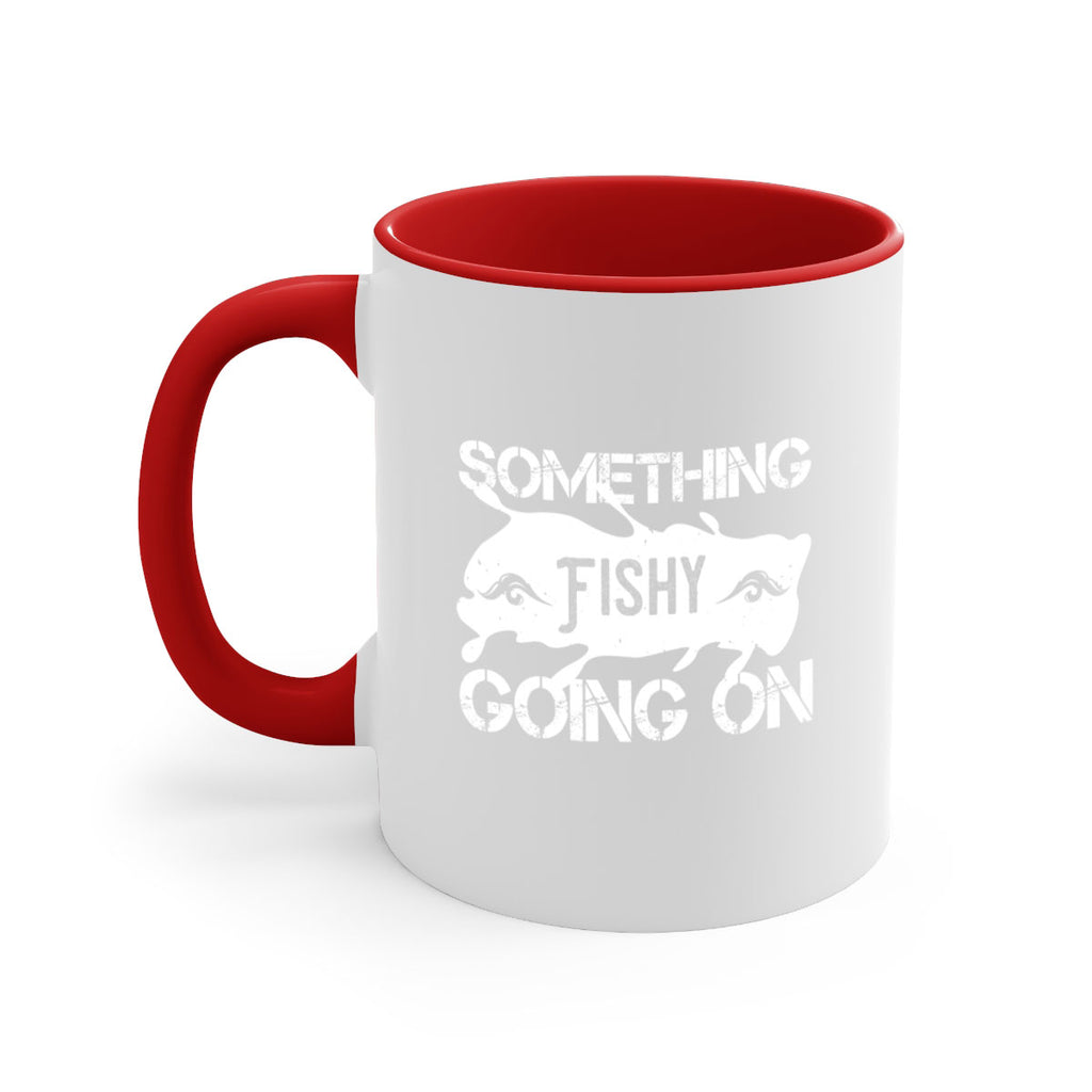 something fishy going on 235#- fishing-Mug / Coffee Cup
