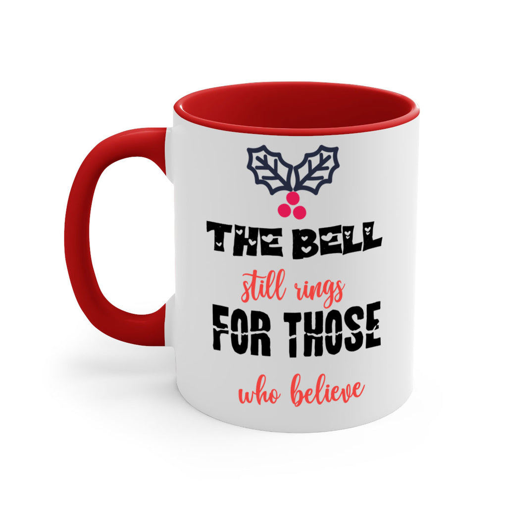 the bell still rings for those who believe style 1190#- christmas-Mug / Coffee Cup