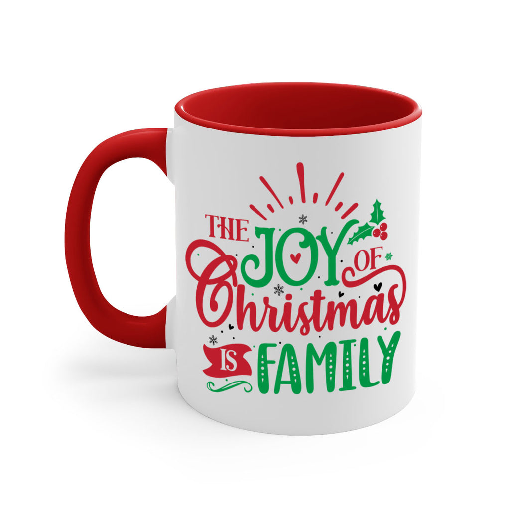 the joy of christmas is family style 1197#- christmas-Mug / Coffee Cup