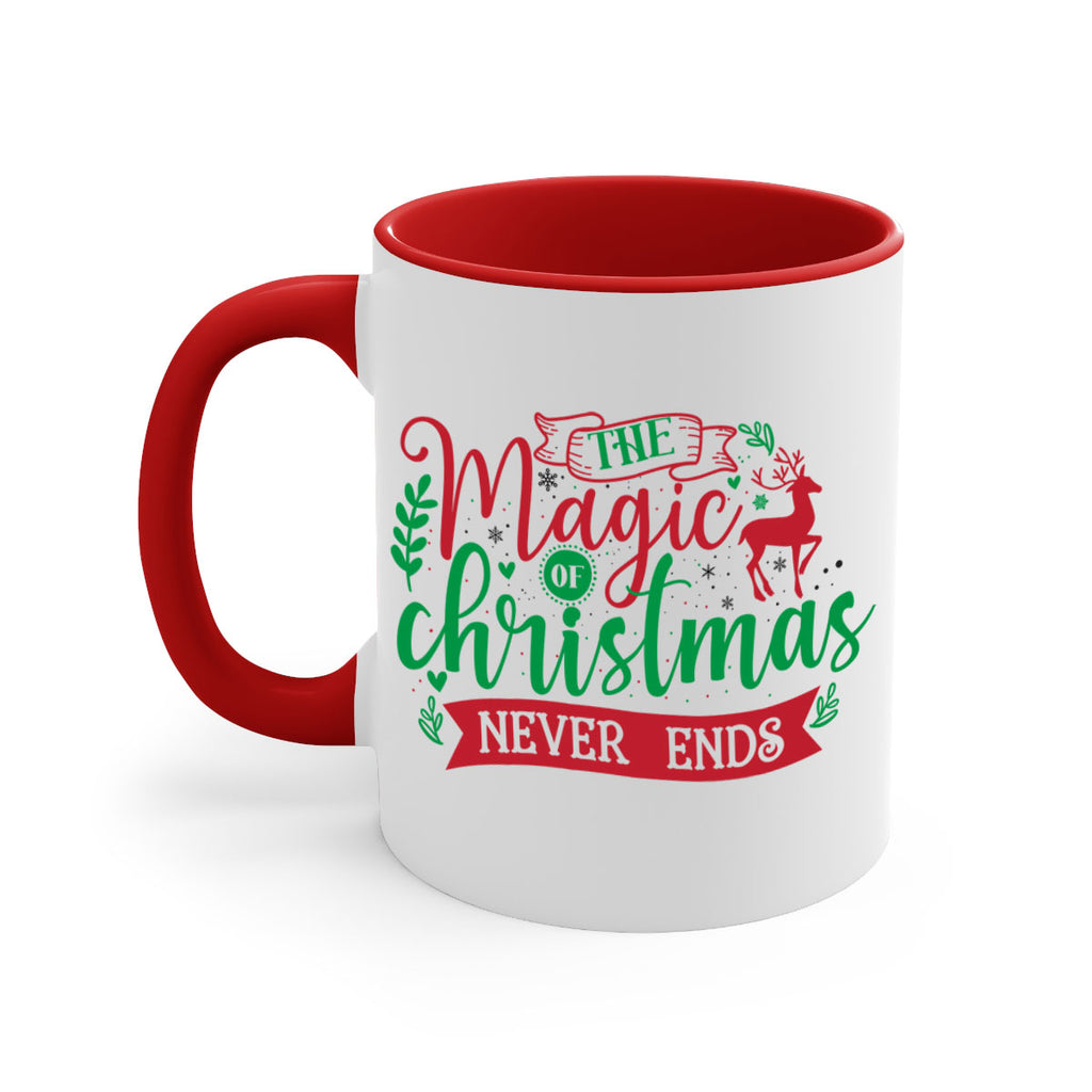 the magic of christmas never ends style 1201#- christmas-Mug / Coffee Cup