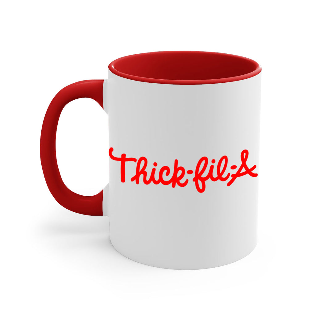 thick fil a 21#- black words - phrases-Mug / Coffee Cup