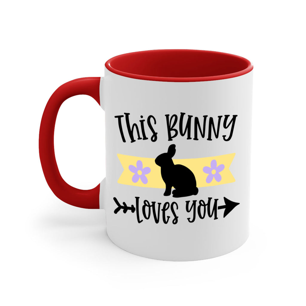 this bunny loves you 10#- easter-Mug / Coffee Cup
