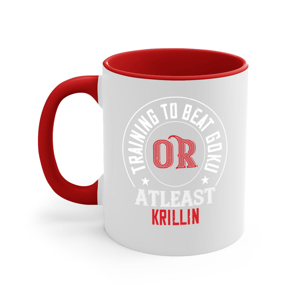 training to beat goku or atleast krillin 60#- gym-Mug / Coffee Cup