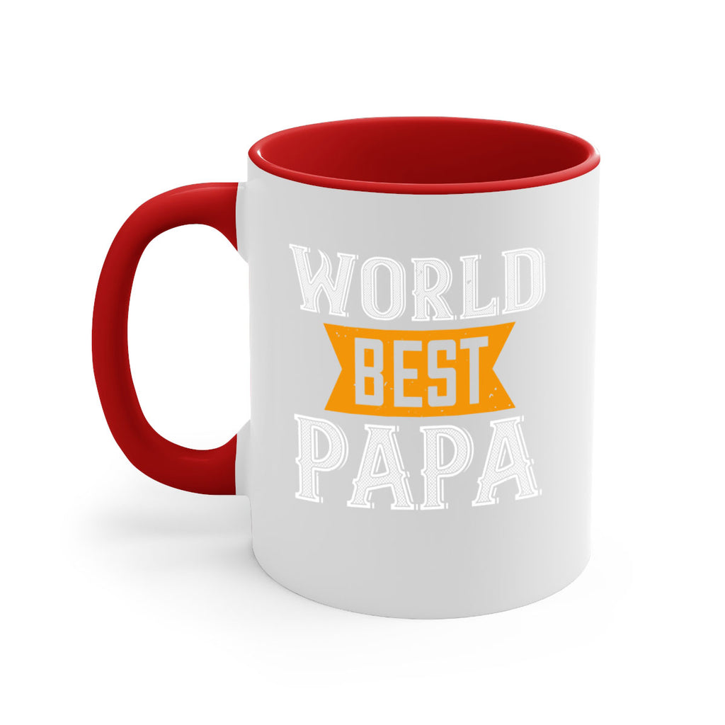 world best papa 1#- grandpa-Mug / Coffee Cup