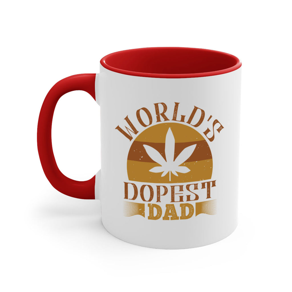 worlds dopest dad 145#- fathers day-Mug / Coffee Cup