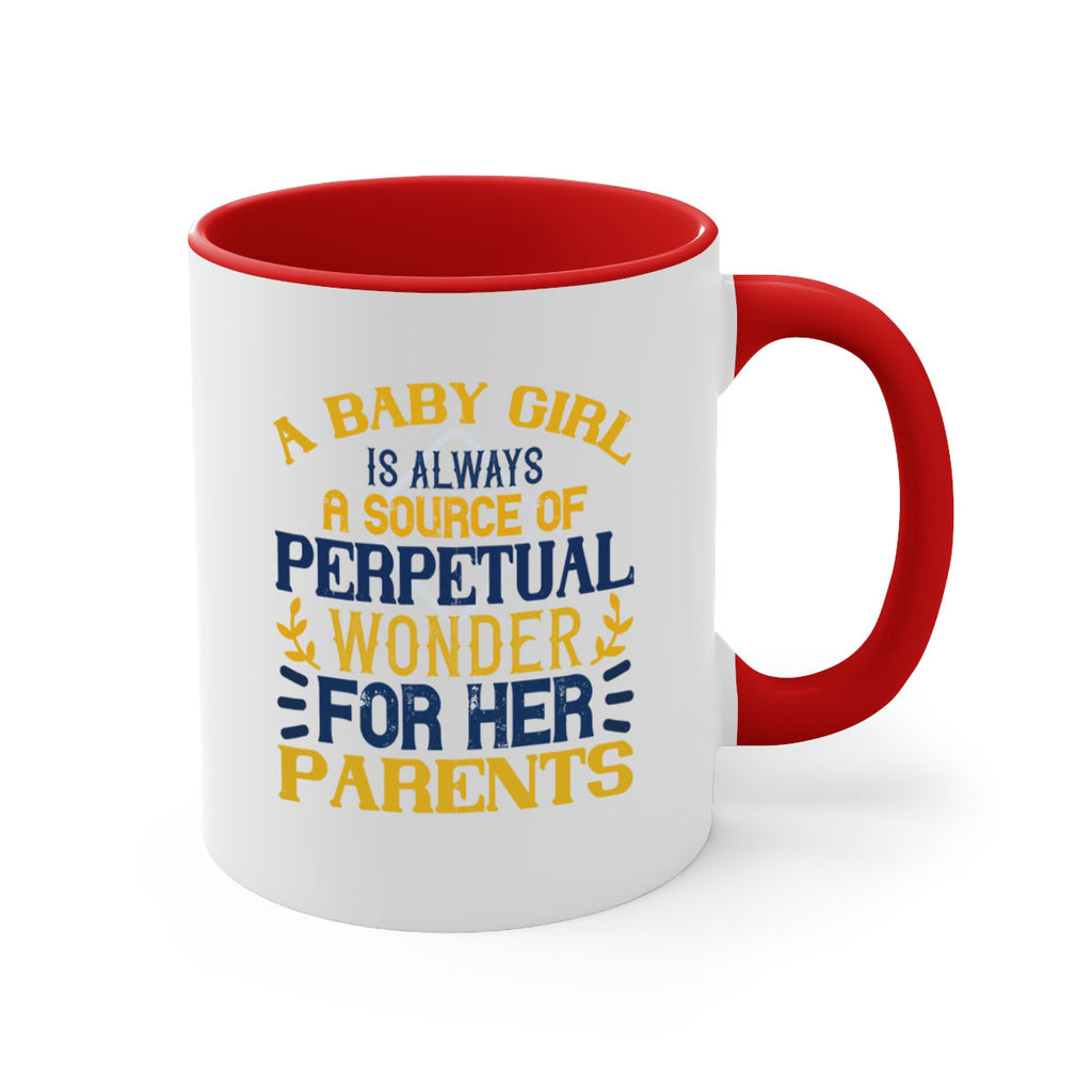 A baby girl is always a source of perpetual wonder for her parents Style 142#- baby2-Mug / Coffee Cup