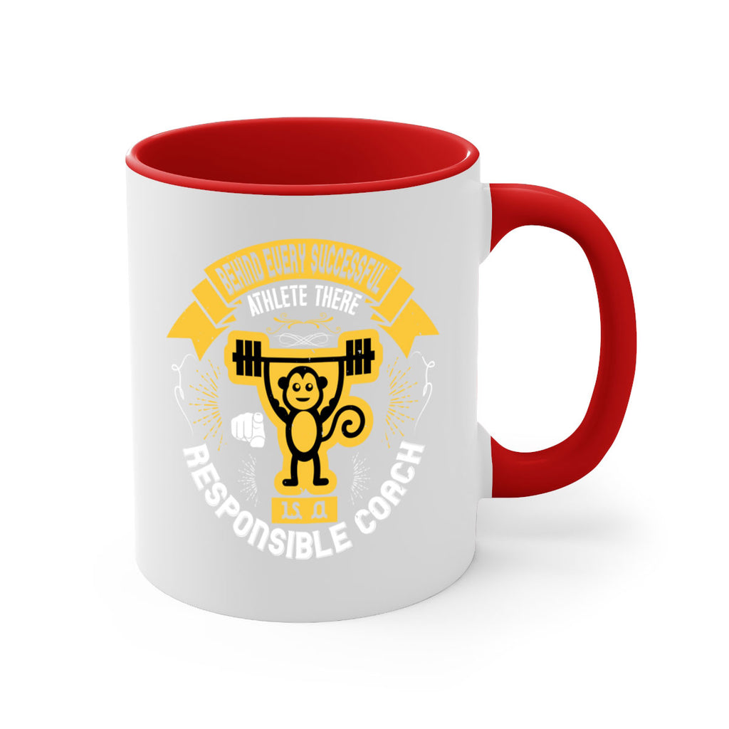 Behind every successful athlete there is a responsible coach Style 2#- dentist-Mug / Coffee Cup