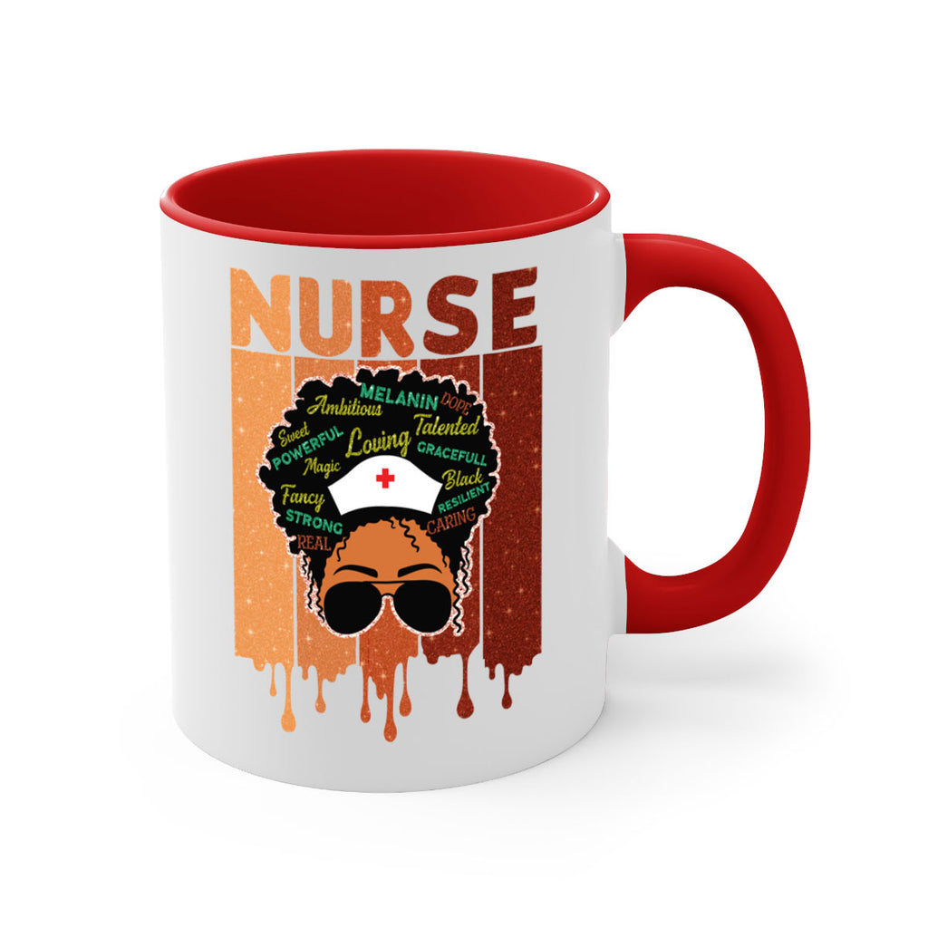 Black Nurse African Melanin Juneteenth 22#- juneteenth-Mug / Coffee Cup