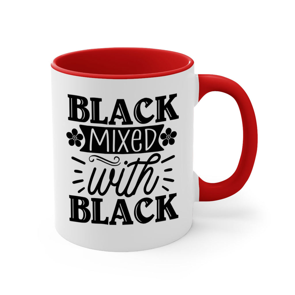 Black mixed with black Style 56#- Black women - Girls-Mug / Coffee Cup
