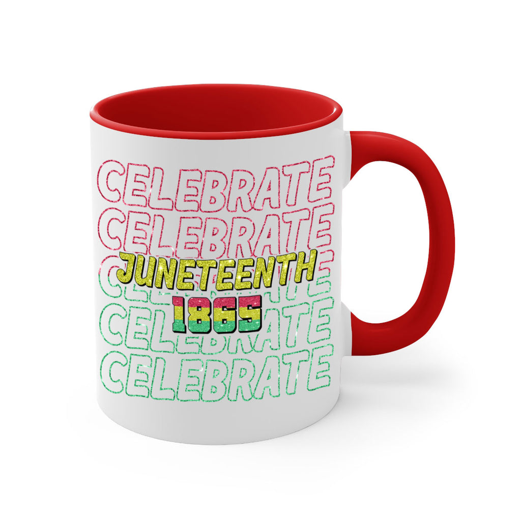 Celabrate Juneteenth Since 1865 Png 18#- juneteenth-Mug / Coffee Cup